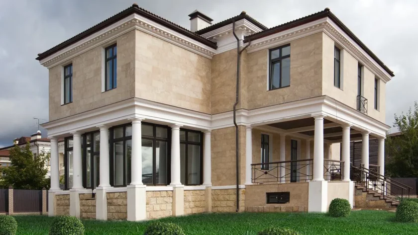 travertino kamen fasade