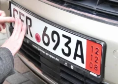 Probne tablice za uvoz automobila