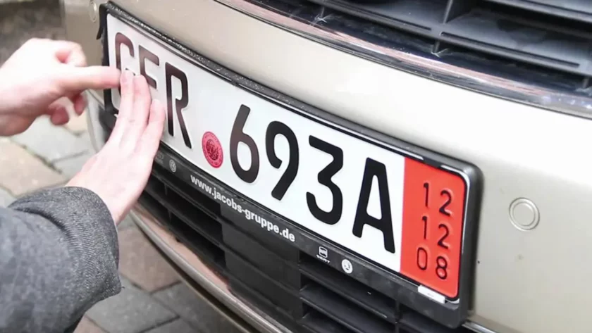 Probne tablice za uvoz automobila