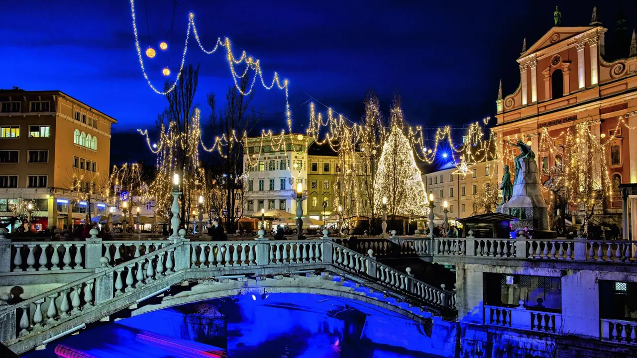 Ljubljana nova godina 2026 putovanje
